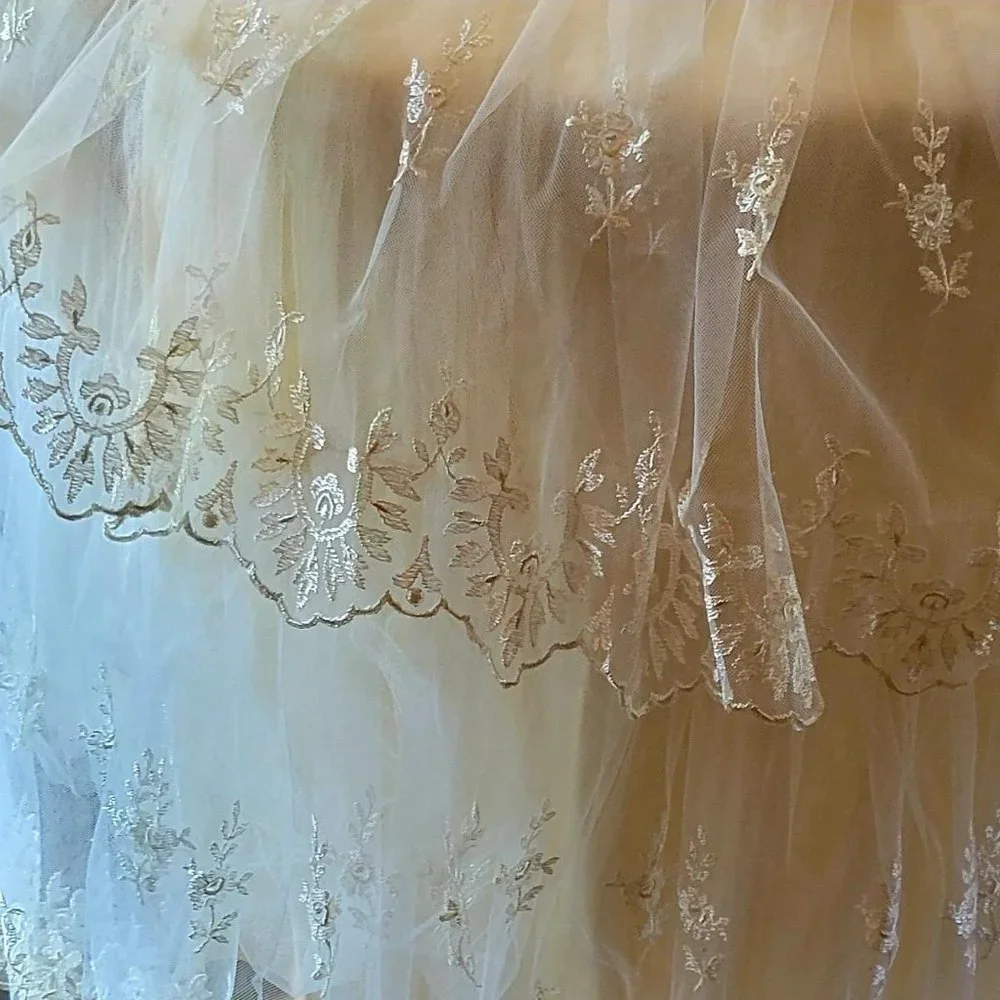 Gorgeous 1940s vintage wedding dress - Picture 5 of 7